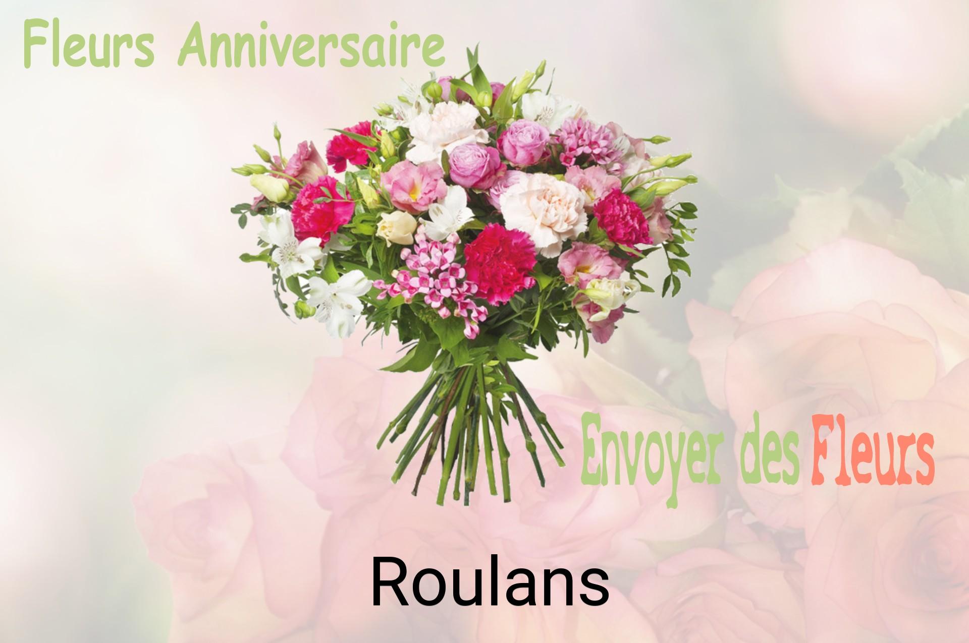 Bouquet de fleurs d’anniversaire livré à Roulans