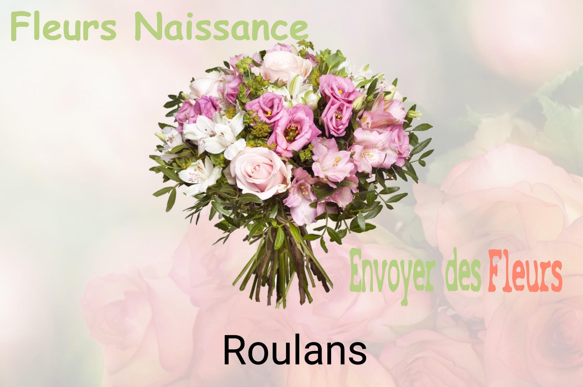 Bouquet de fleurs de naissance livré à Roulans